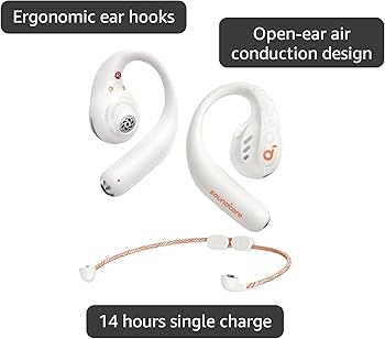 Amazon.com: Soundcore by Anker AeroFit Pro Open-Ear Headphones Amazon.com: Soundcore by Anker AeroFit Pro Open-Ear Headphones